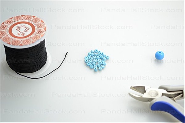 Materials you will need while making a braided bracelet